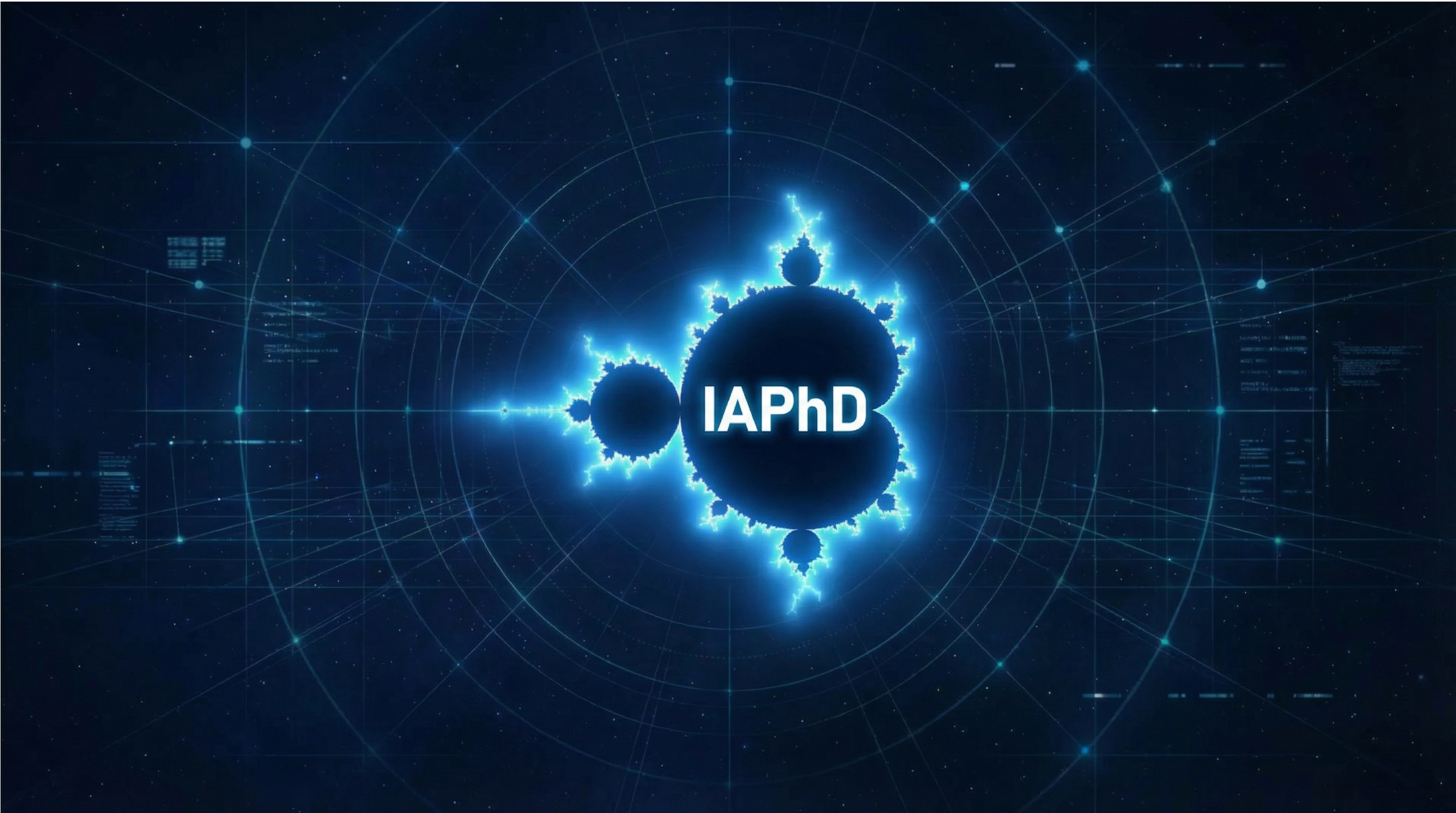 AI PhD Background Fractal
